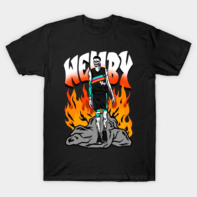 Wemby T-Shirt by lockdownmnl09